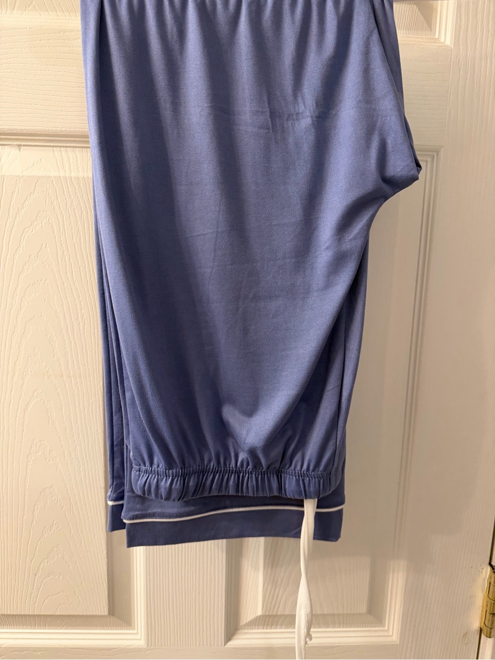 Sofft Periwinkle Comfy Cozy Size Large Pajama Pants & Long Sleeve Button Top Set - Picture 4 of 10